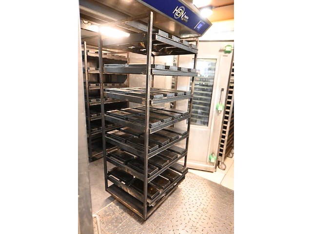 Hein - stoneroll - 7-delige rvs oven wagen - afbeelding 3 van  3