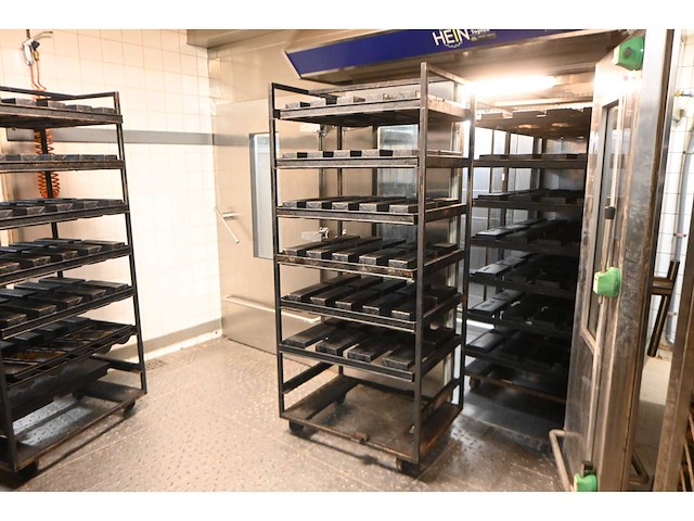 Hein - stoneroll - 7-delige rvs oven wagen - afbeelding 1 van  3