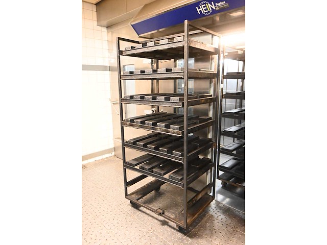 Hein - stoneroll - 7-delige rvs oven wagen - afbeelding 2 van  3