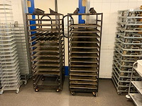 Hein 15-delige rvs bakkerijoven wagen (2x) - afbeelding 3 van  6