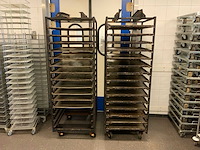 Hein 15-delige rvs bakkerijoven wagen (2x) - afbeelding 2 van  7