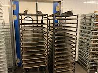 Hein 15-delige rvs bakkerijoven wagen (2x) - afbeelding 3 van  7