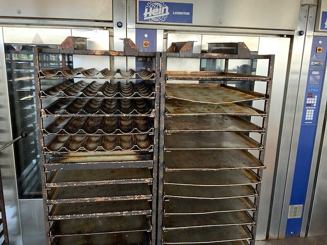 Hein 15-delige rvs bakkerijoven wagen (2x) - afbeelding 3 van  4