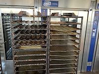 Hein 15-delige rvs bakkerijoven wagen (2x) - afbeelding 3 van  4