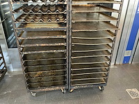 Hein 15-delige rvs bakkerijoven wagen (2x) - afbeelding 4 van  4