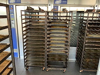 Hein 15-delige rvs bakkerijoven wagen (2x) - afbeelding 1 van  11