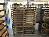 Hein 15-delige rvs bakkerijoven wagen (2x) - afbeelding 4 van  11
