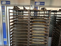 Hein 15-delige rvs bakkerijoven wagen (2x) - afbeelding 6 van  11