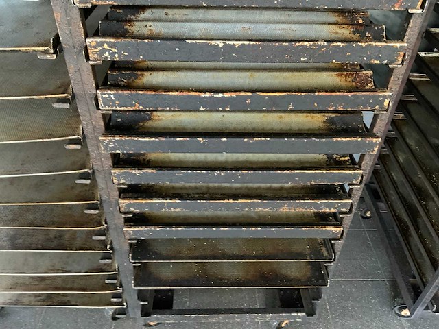 Hein 15-delige rvs bakkerijoven wagen (2x) - afbeelding 11 van  11