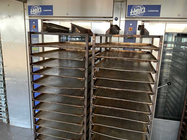 Hein 15-delige rvs bakkerijoven wagen (2x) - afbeelding 2 van  7