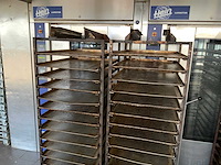 Hein 15-delige rvs bakkerijoven wagen (2x) - afbeelding 2 van  7