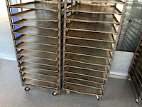 Hein 15-delige rvs bakkerijoven wagen (2x) - afbeelding 4 van  7