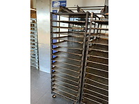 Hein 15-delige rvs bakkerijoven wagen (2x) - afbeelding 6 van  7