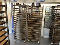 Hein 15-delige rvs bakkerijoven wagen (2x) - afbeelding 7 van  7