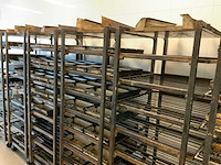Hein 15-delige rvs bakkerijoven wagen (2x) - afbeelding 8 van  16