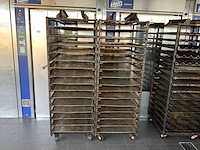 Hein 15-delige rvs bakkerijoven wagen (2x) - afbeelding 9 van  16