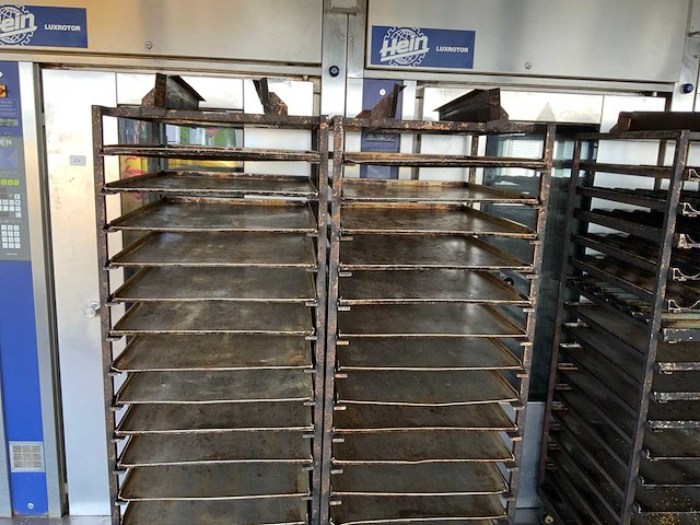 Hein 15-delige rvs bakkerijoven wagen (2x) - afbeelding 11 van  16