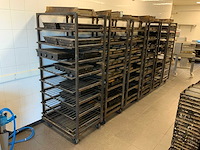 Hein 15-delige rvs bakkerijoven wagen (2x) - afbeelding 14 van  16