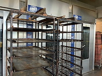 Hein 15-delige rvs bakkerijoven wagen (2x) - afbeelding 3 van  5