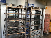 Hein 8-delige rvs bakkerijoven wagen (2x) - afbeelding 2 van  9