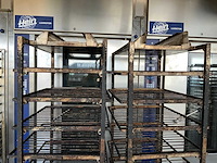 Hein 8-delige rvs bakkerijoven wagen (2x) - afbeelding 5 van  9