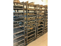 Hein 8-delige rvs bakkerijoven wagen (6x) - afbeelding 6 van  10