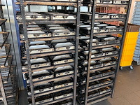 Hein 9-delige rvs bakkerijoven wagen (2x) - afbeelding 3 van  8