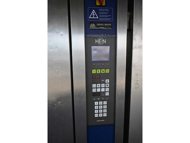 Hein luxrotor lr-86h rvs rotatie bakkerijoven (3x) - afbeelding 4 van  20
