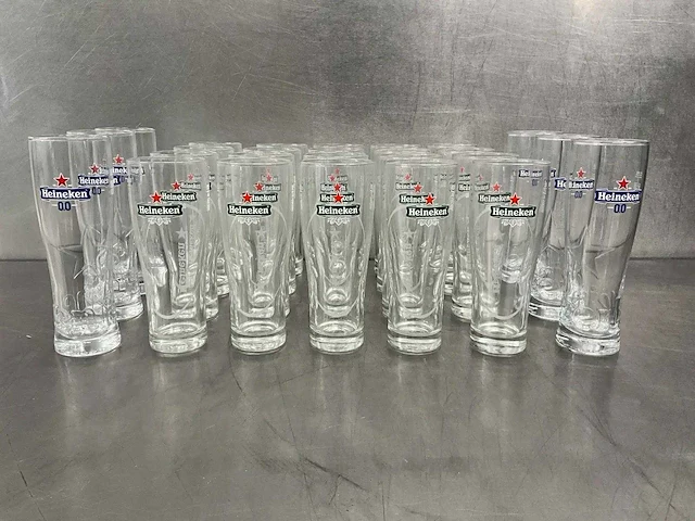Heineken - bierglas (26x) - afbeelding 1 van  3