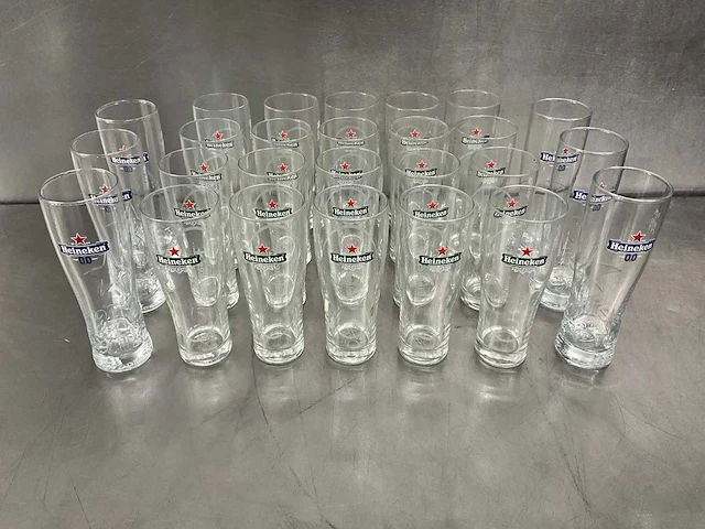 Heineken - bierglas (26x) - afbeelding 2 van  3