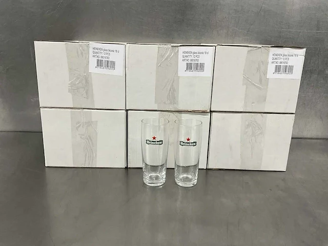 Heineken - bionic - bierglas "fluitje" (72x) - afbeelding 2 van  3