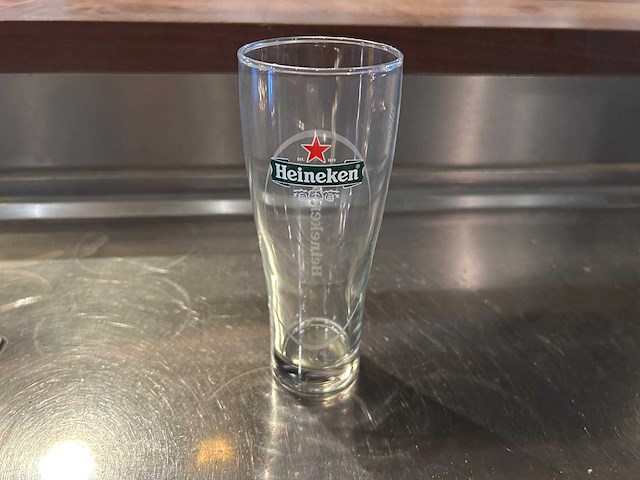 Heineken - vaasje - bierglas 0,25l (21x) - afbeelding 2 van  3