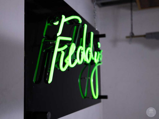 Heineken - vintage neon freddy's reclamebord - afbeelding 4 van  7