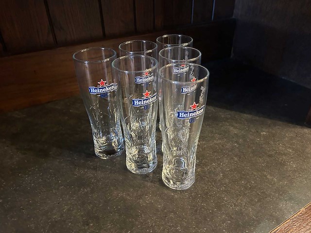 Heineken 0.0 - vaasje - bierglas 0,25l (6x) - afbeelding 3 van  3