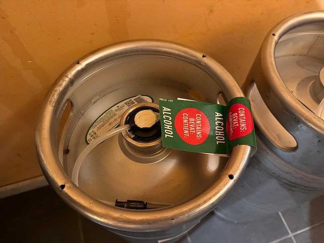 Heineken bier fusten 20l (2x) - afbeelding 1 van  2
