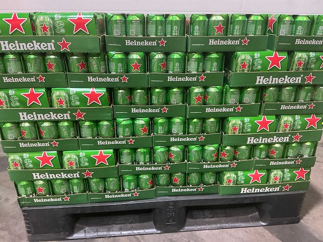 Heineken blik pils bier (1440x) - afbeelding 1 van  6