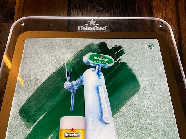 Heineken extra cold | horeca-/reclamebord - afbeelding 3 van  4