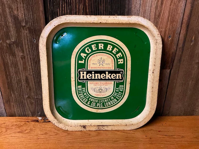 “heineken lager beer” | horeca-/reclamebord - afbeelding 1 van  5