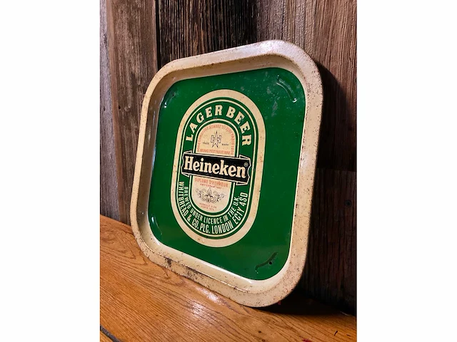 “heineken lager beer” | horeca-/reclamebord - afbeelding 4 van  5