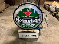 Heineken lichtreclamebord 115x100cm - afbeelding 1 van  2