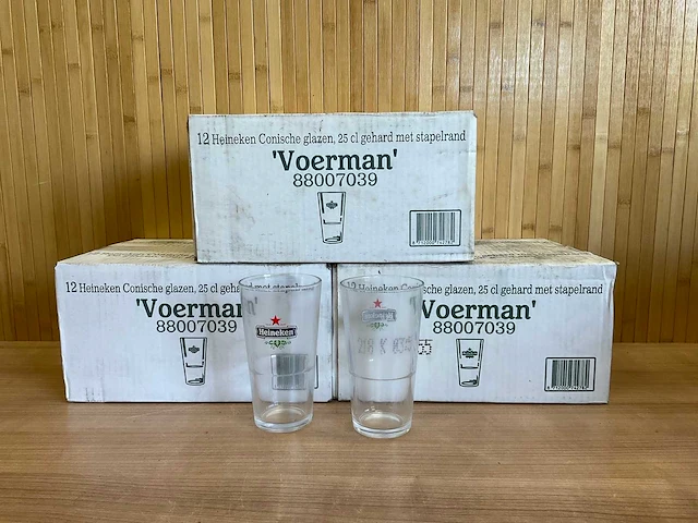 Heineken vaasje 25 cl (36x) - afbeelding 1 van  6