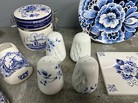 Heinen delfts blauw - partij decoratie - afbeelding 6 van  28
