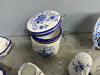 Heinen delfts blauw - partij decoratie - afbeelding 7 van  28