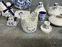 Heinen delfts blauw - partij decoratie - afbeelding 9 van  28
