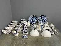 Heinen delfts blauw - partij decoratie - afbeelding 1 van  28