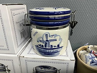 Heinen delfts blauw - partij decoratie - afbeelding 14 van  28