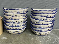 Heinen delfts blauw - partij decoratie - afbeelding 15 van  28