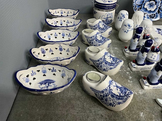 Heinen delfts blauw - partij decoratie - afbeelding 28 van  28