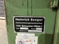 Heinrich seeger - 1980 - 304 - tafel- en spilfreesmachine - afbeelding 5 van  13