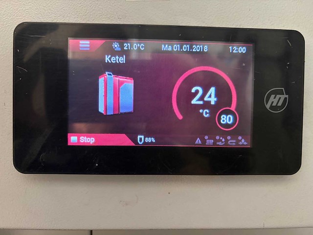 Heiztechnik industriële pelletgestookte warmwaterketel pelletkachel - afbeelding 76 van  88
